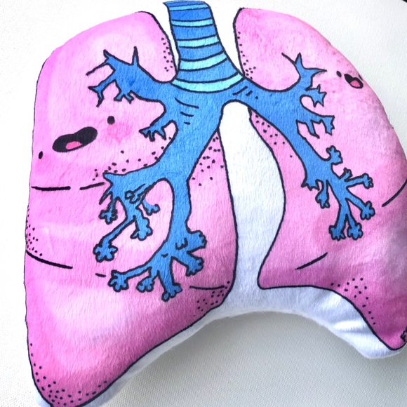 BOUTIQUE lungs anatomy organ plushy Fresh Crayons - Picture 2 of 7